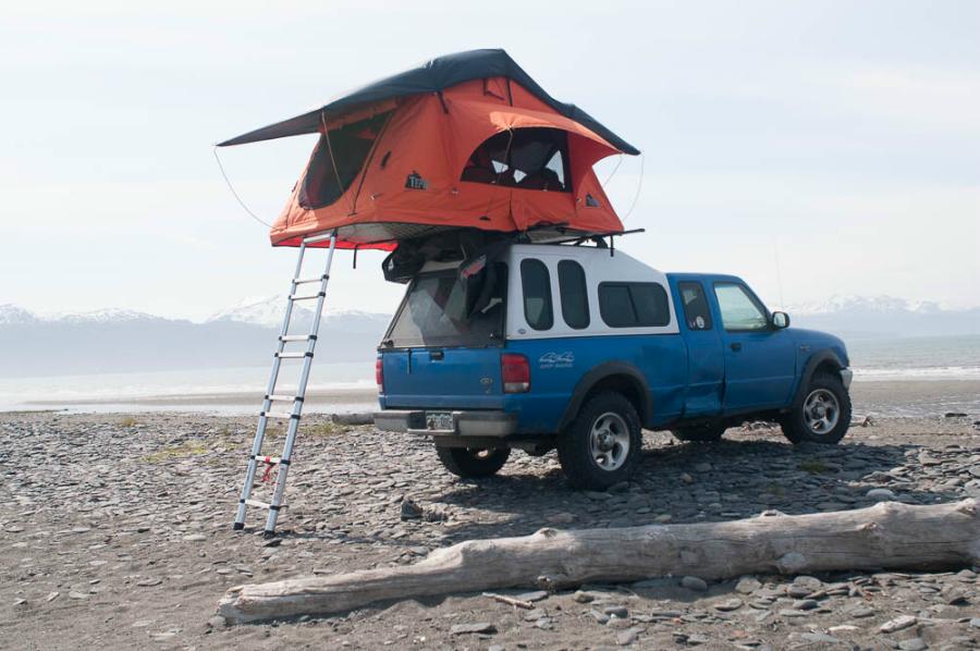 Roof top tent on ford online ranger