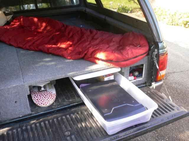 Ford ranger bed clearance camper