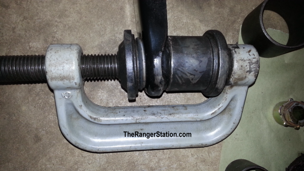 Replacing TRITON hose reel axle bushings 