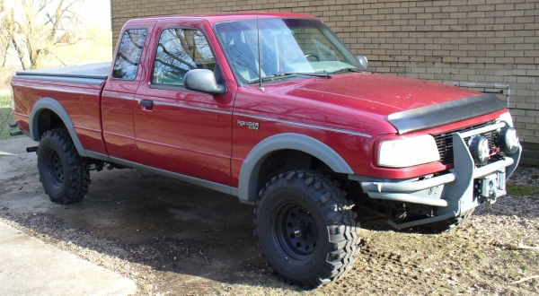 What size tires go on a 1994 ford ranger #10