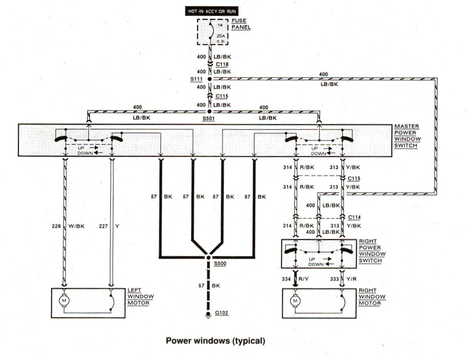 2002 Ford explorer power window switch problems #5