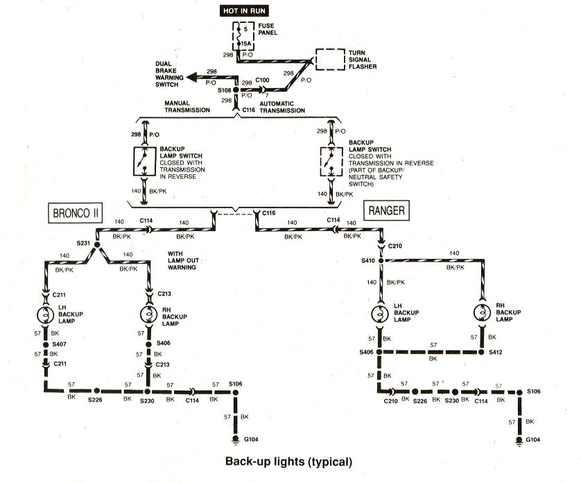 1999 Ford ranger radio diagram #2