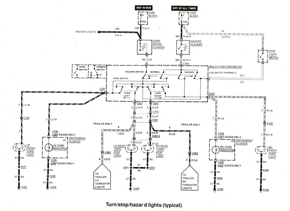 1984 Ford ranger wiring diagram
