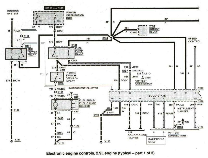 Ford Fuel Gauge Wiring - Wiring Diagram