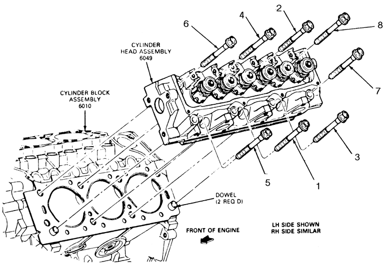1999 Ford taurus cylinder heads #2