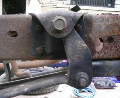 The Chevy 64-Inch Leaf Spring & Shackle Flip On A Ford Ranger