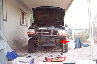 2001 Ford ranger body lift installation #1
