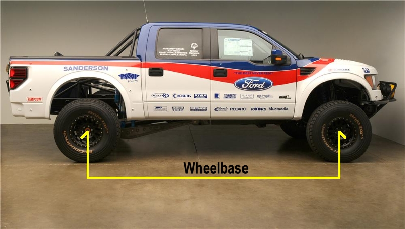 Ford Truck Wheelbase Chart