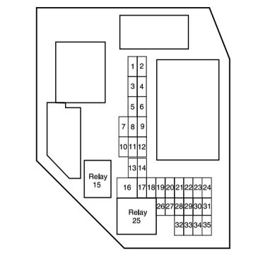 2004-2011 Ford Ranger Fuse Box Diagrams - The Ranger Station