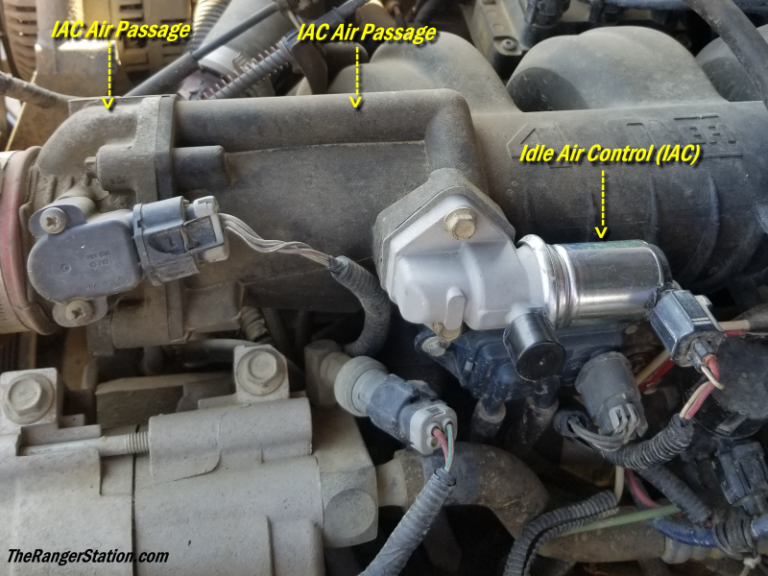 Ford Idle Air Control IAC Clean Replace The Ranger Station